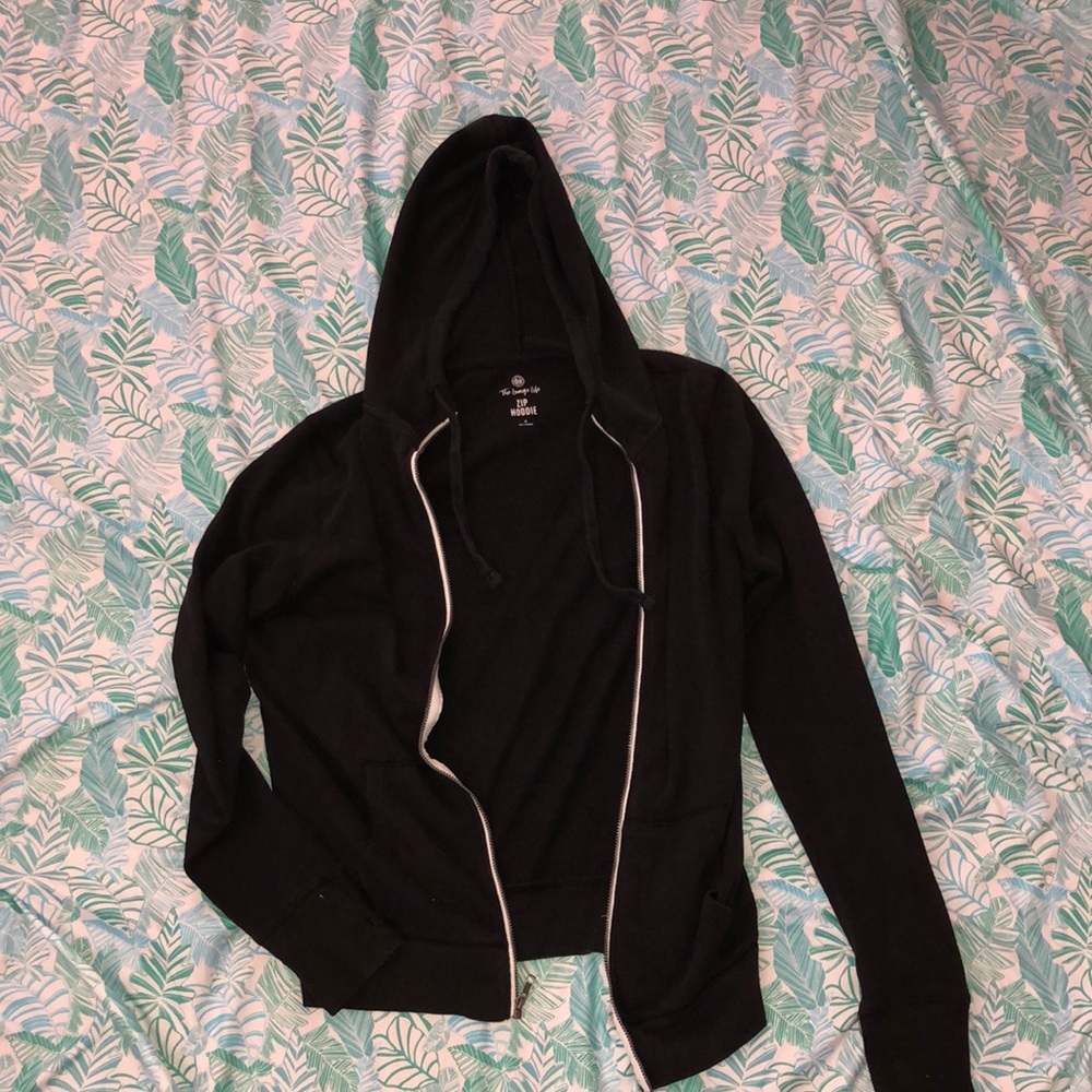 Black Zip-Up Jacket